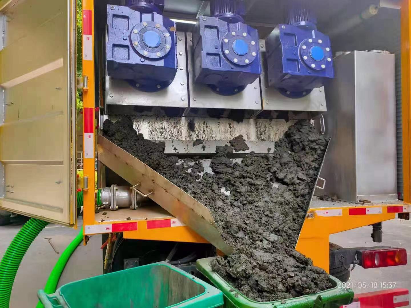 武进化粪池清掏城市维护站-泥浆净化干湿分离处理